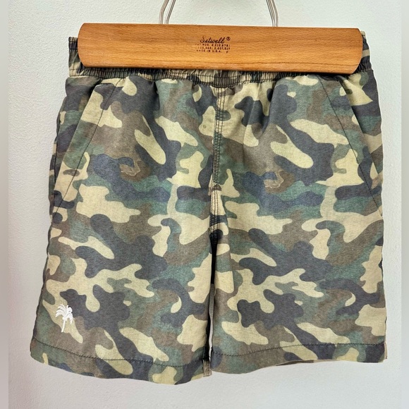 Boys OAS Camo Swim Trunks - Picture 2 of 3